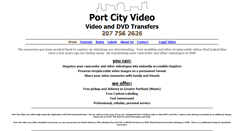 Desktop Screenshot of portcityvideo.com